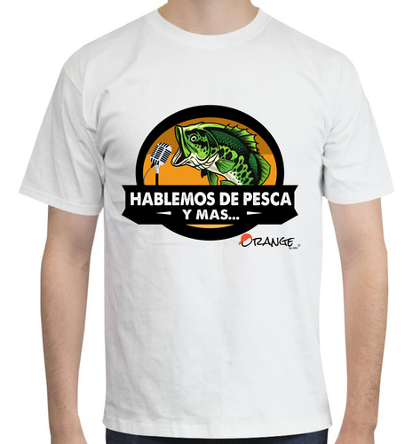 Playera Diseño Hdpm Hablemos De Pesca Y Más