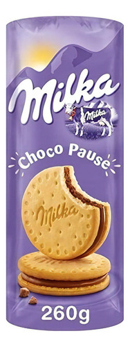 Milka Galletas Sandwich Con Relleno De Chocolate 260 Gr