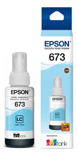 Botella Tinta Epson T673520 L800 1800 Light Cyan 70ml