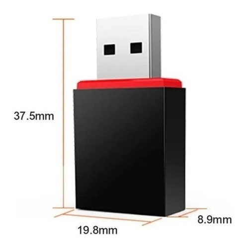 Imagen 4 de 8 de Antena Wifi Usb Tenda U3 300mbps Mini Wireless N Nano
