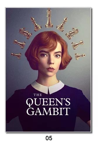 Cartaz O Gambito da Rainha / Poster The Queen's Gambit