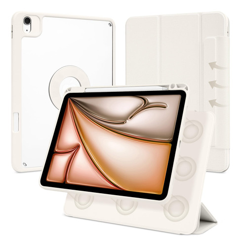 Funda Para Ipad Air 13 Pulgadas M3/m2 2025/2024 Pro 12.9 6ª/ Blanco