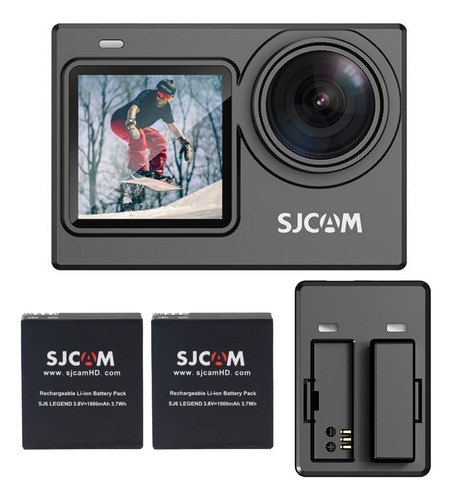 Cámara Sumergible Sjcam Sj6 Pro 24mp 4k 2 Baterías Cargador