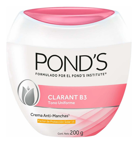 Crema Facial Anti - Manchas Pond's Clarant B3 Fps 15 200 G