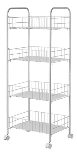 Carro Estante Organizador Almacenamiento Cocina 4 Niveles 