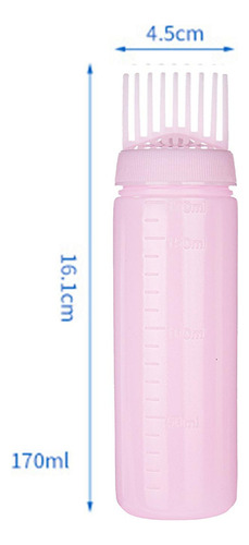 Botella Aplicadora De Peine For Raíces, Aplicador De Rosa