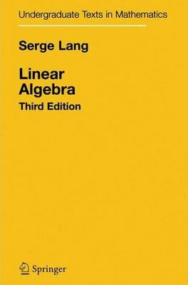 Libro Linear Algebra