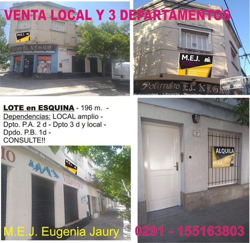 Venta Local + 3 Departamentos - Bahía Blanca