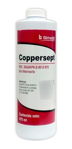 Coppersept 475 Ml Para Caballo