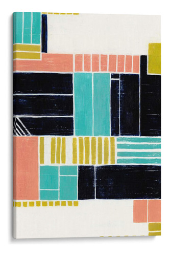 Canvas Lab Cuadro Rithe Puzzle I 60x90, Grace Popp