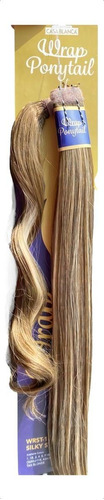 Chongo Coleta Cabello Lacia Largo 24 PLG Color #ash Blonde