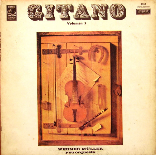 Werner Muller - Gitano! Vol.2 - Lp Año 1973 - Orquesta