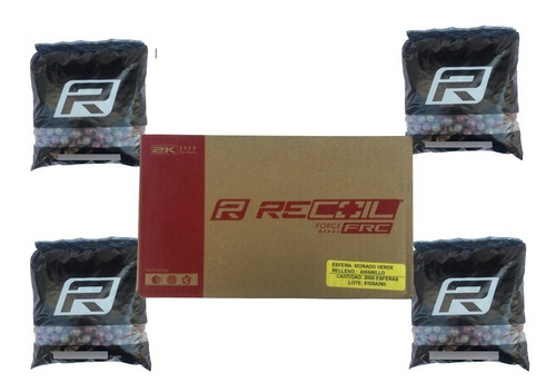 Recoil Force Pintura 2000 Paintballs Marcadora Xtr P