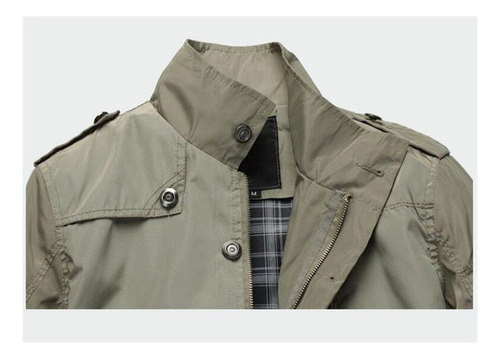 Parka Cortavientos Informal De Invierno For Hombre