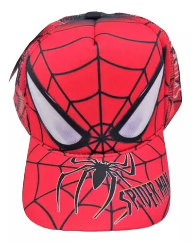 Boné Vermelho Homem Aranha Infantil