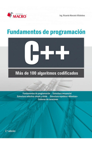 Fundamentos De Programacion C++ - Marcelo, Ricardo