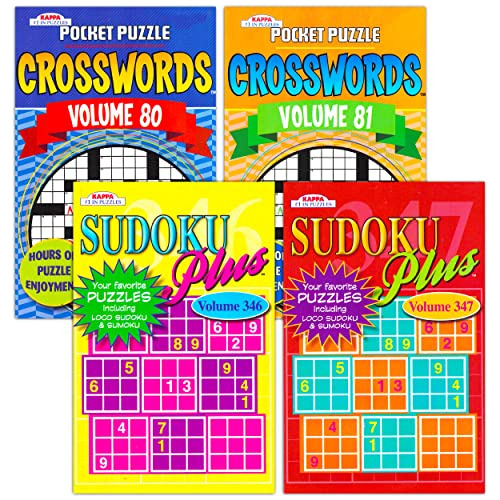 Crucigrama Sudoku Libros De Rompecabezas Para Adultos Mk2yg