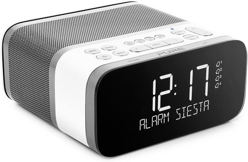 Pure Siesta S6 Radio Despertador (crystalvue+-display, Bluet