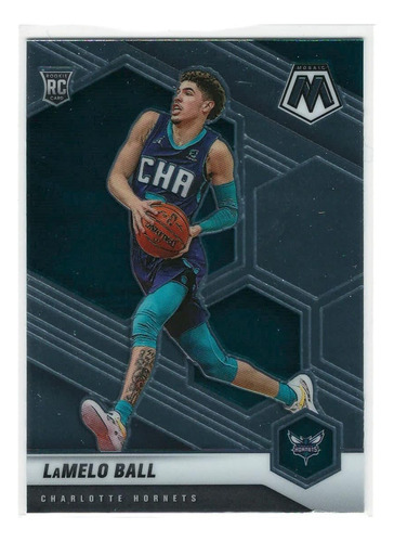 Tarjeta De Novato Panini Mosaic Lamelo Ball 2020