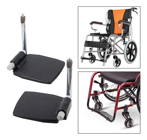 Aplicável A 2 Reposapiés Universal Para Silla De Ruedas