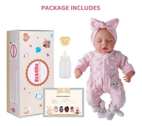 Baby Doll Babeside Lucy 30 Cm Com Acessórios, Conjunto De Pr