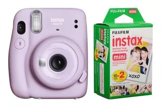 Cámara Fujifilm Instax Mini 11 Selfie +20 Fotos Gtia Oficial