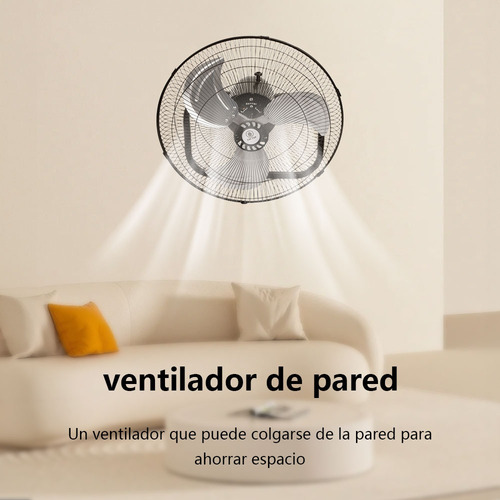 Ventilador De Pedestal Piso Y Pared 18 Pulgadas Cm-top 3 En 1 Metalico Viento Fuerte 100w 2 Unidades