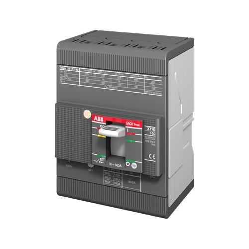 Imagen 3 de 4 de Interruptor Compacto Xt1b 160 4p