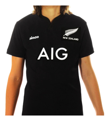 Camiseta Rugby Imago All Blacks 2023 Niño