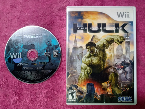 The Incredible Hulk Para Wii + Regalo Gratis Spiderman 2x1