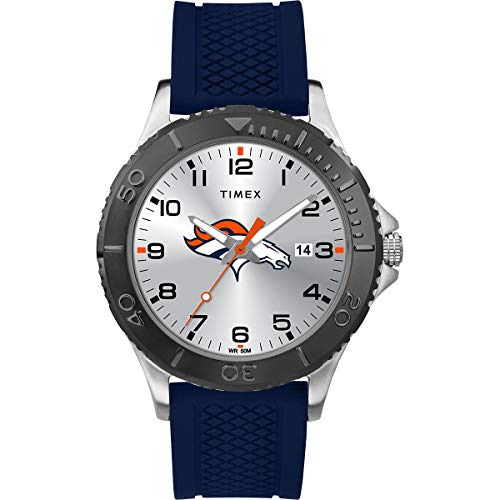 Reloj Timex Twafbrome Nfl Gamer Denver Broncos Para Hombre