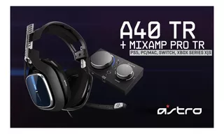 Audifonos Astro A40tr + Mixamp Pro Tr Ps5/ps4/pc/mac 3.5mm