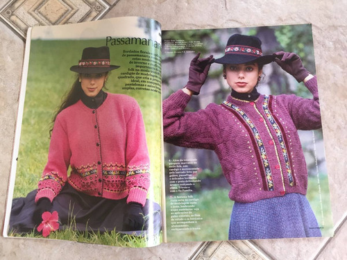 Revista Mon Tricot 110 Gorros Cachecóis Luvas Polainas E325