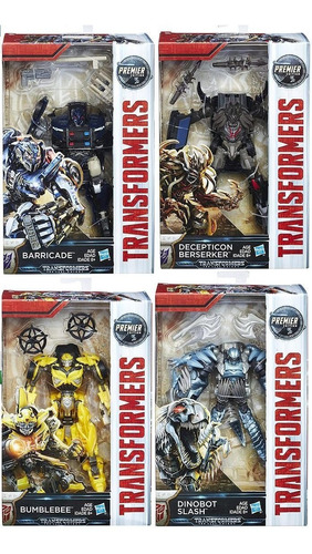 Bumblebee Baarricade Slash Berseker Deluxe Transformers