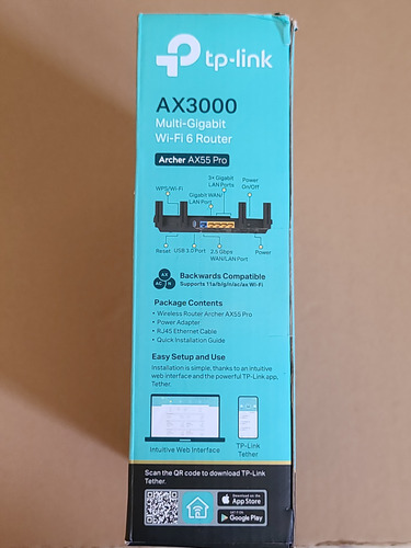 Router Tp-link Archer Ax55 Pro Ax3000 (Usado)