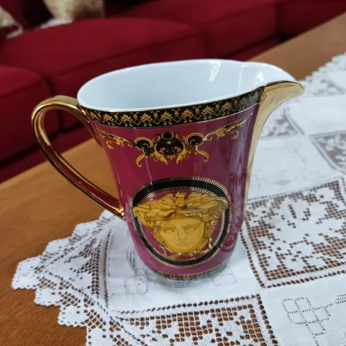 Lechera De Porcelana Versace Medusa