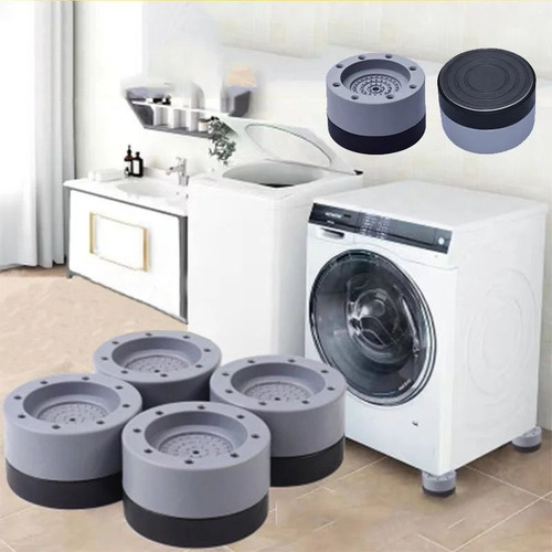 Imagen 5 de 7 de Soporte Base Lavarropa Heladera Mueble Antideslizante X4 Csp