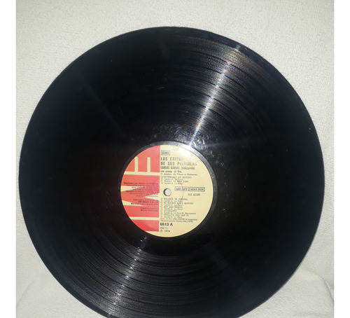 Carlos Gardel Los Exitos De Sus Peliculas. Disco Vinilo (Usado)