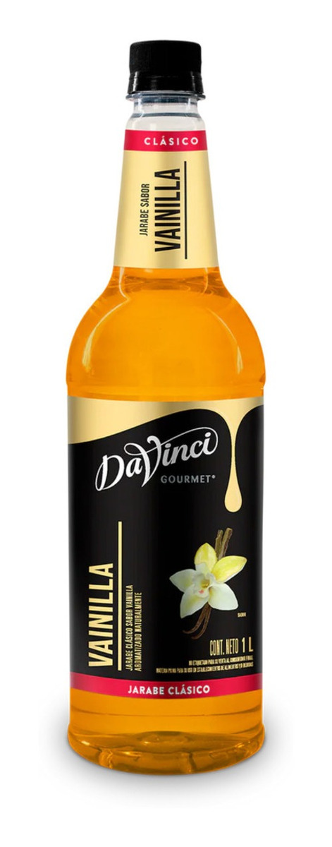 Jarabe Davinci Gourmet Para Bebidas Sabor Vainilla