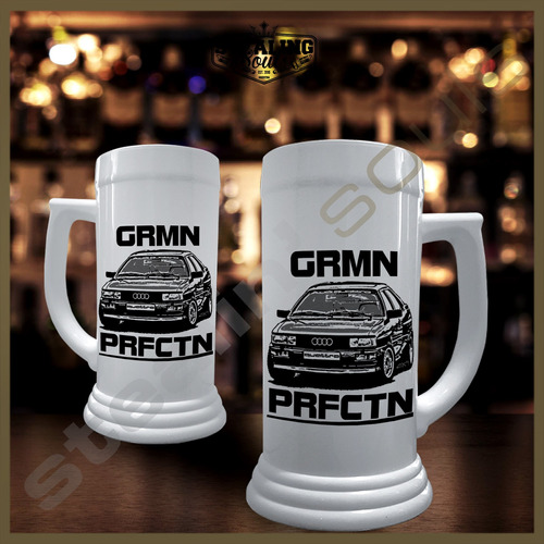 Chopp Plastico Cerveza | Audi #027 | Quattro Sport S R Line