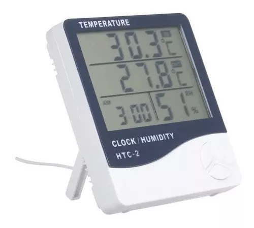 Medidor De Temperatura Termo Higrómetro Digital Humedad