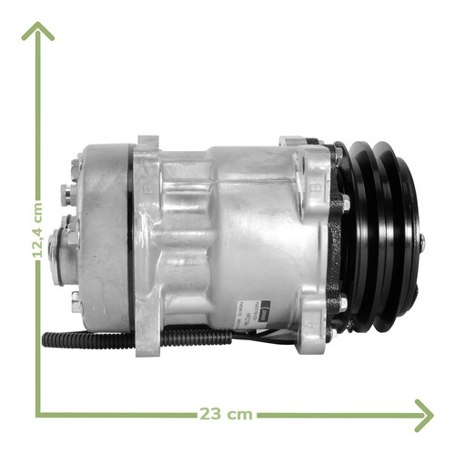 Compressor Ar Condicionado Trator Massey 3782613 Denso