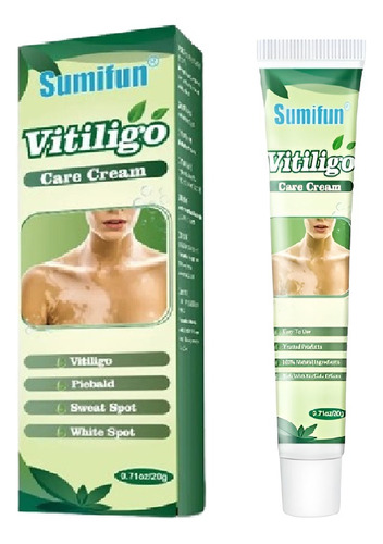 Pomada Vitiligo Para Mancha Branca Na Pele E Melasma 20g