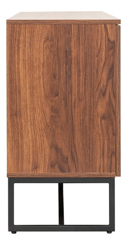 Credenza Recibidor Mundo In Akumal Mesa Bufetera 120x33 Cm Color Nogal