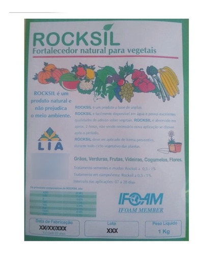 Imagem 1 de 4 de Rocksil Pó De Rocha - 1 Pacote De 1 Kg 