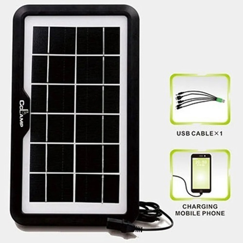 Imagen 3 de 6 de Cargador Multipropósito Solar Portátil / 8 W