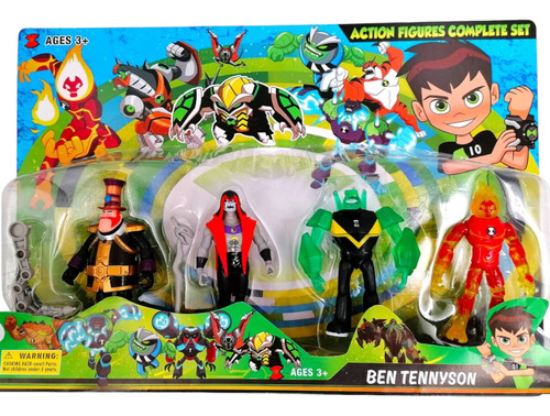 Ben 10 Colección Muñecos Personajes Juguete Figura Juego