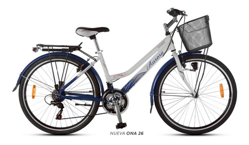 Bicicleta  Paseo Aurora Ona 26  Aluminio 18v Lila Oferta!!! Envió Gratis A Todo El País 