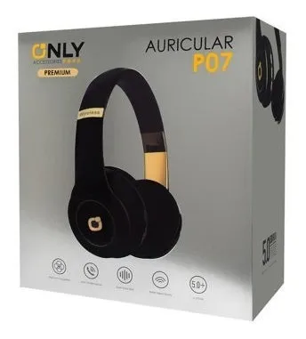 Auricular Only Bluetooth Calidad Premium P07 Negro