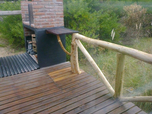 Imagen 10 de 29 de Mar Azul - Retasada !!! Confortable Cabaña De Tres Ambientes Construida En Piedra Y Madera.